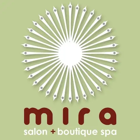 Mira Salon website design project visual